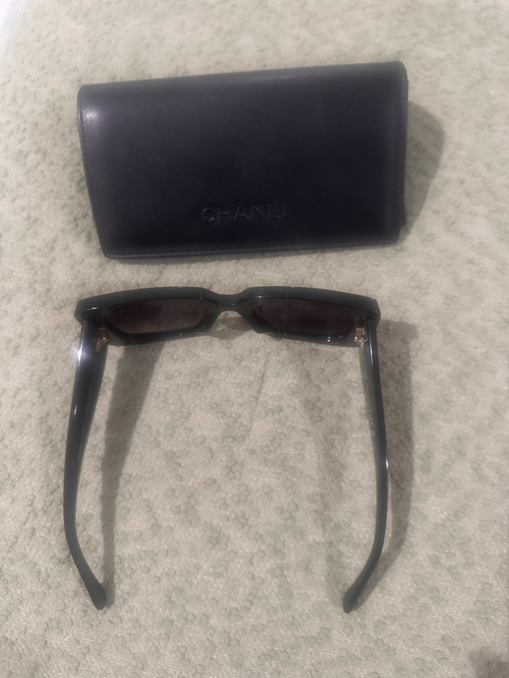 Authentic Chanel rectangle sunglasses - Picture 7 of 11
